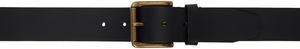 BOSS Black Branded Pin Buckle Belt
