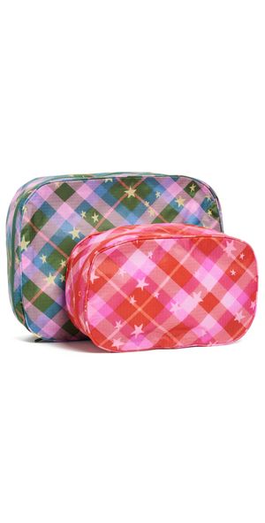 BAGGU Packing Cube Star Plaid Set Star Plaid One Size