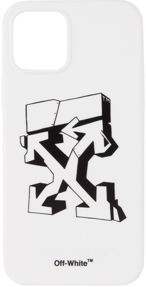 Off-White White Arrow iPhone 12/12 Case