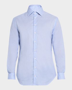 Men's Micro-Grid Dress Shirt