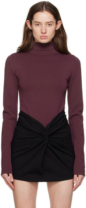 Gauge81 Burgundy Puent Bodysuit
