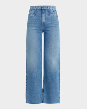 The Jordie Super High-Rise Wide-Leg Jeans