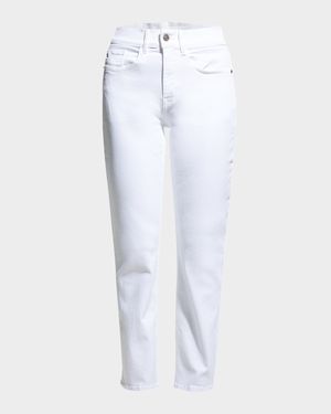 High Rise Straight Ankle Reeve Jean