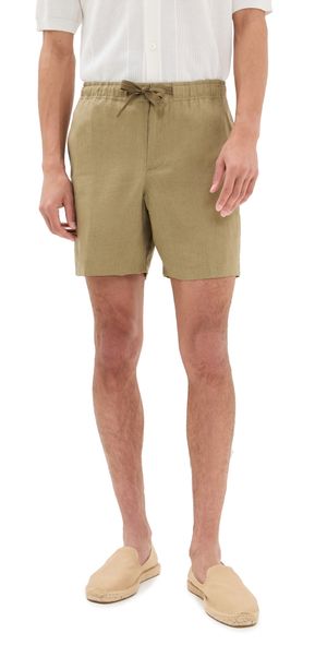 Orlebar Brown Alex Linen Shorts Agave 30