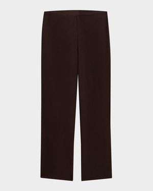 Ariosa Morelia Straight-Leg Ankle Pants