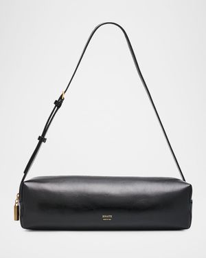 Kye Zip Leather Shoulder Bag