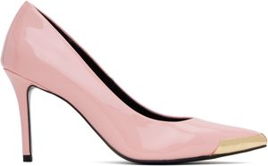Versace Jeans Couture Pink Scarlett Patent Heels