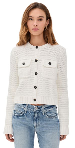 La Ligne Monique Cardigan Ivory XL