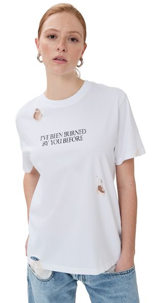 Coperni Disney x Coperni Burned by You Before Boxy T-Shirt White XS