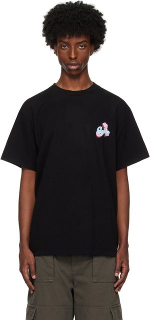 Awake NY Black Crown 'A' T-shirt