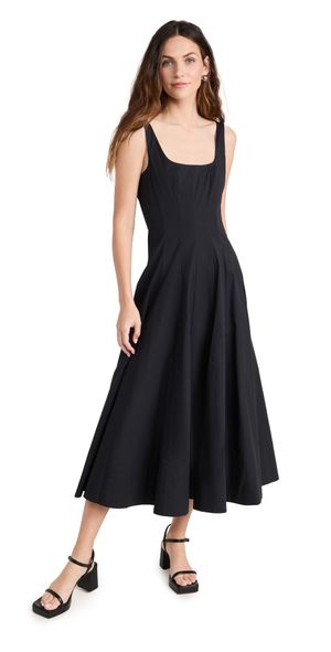 STAUD Wells Dress Black 6