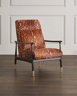 Elisabeth Hair Hide Accent Chair