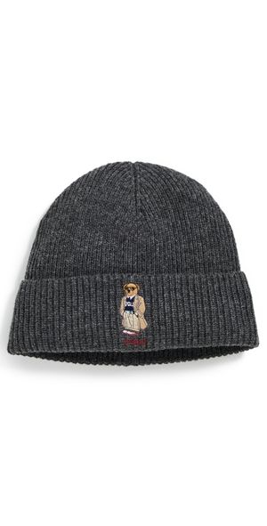 Polo Ralph Lauren Polo Bear Beanie Barclay Heather One Size