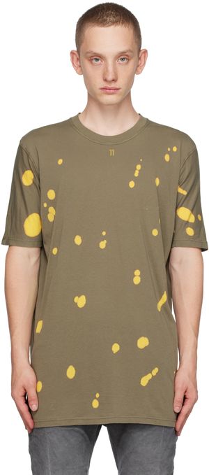 11 by Boris Bidjan Saberi Green TS5 T-Shirt