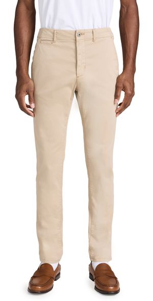 PAIGE Danford Stretch Sateen Chinos Khaki 34