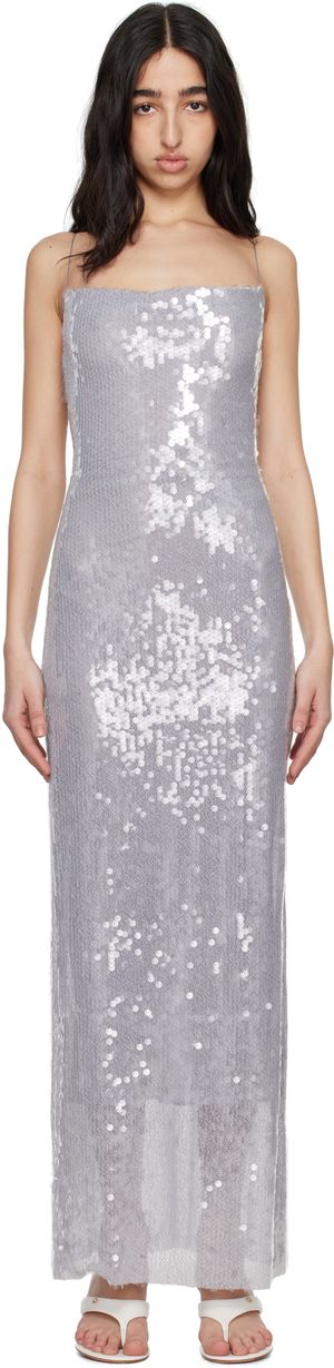 BEC + BRIDGE Gray Aishya Maxi Dress