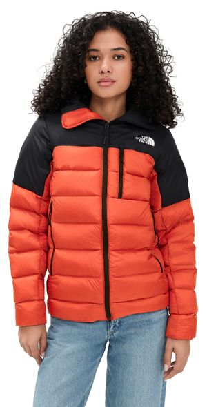 The North Face Kalix Down Hoodie Puffer Jacket Mars Dust/TNF Black XL