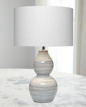 Catalina Wave 24.5" Table Lamp