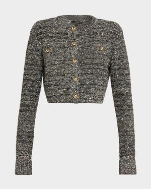 Miller Sequined Knit Cardigan