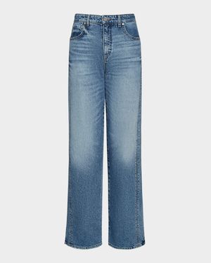 Tangled Up Straight-Leg Jeans