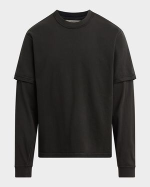 Men's Hybrid Cotton Long-Sleeve T-Shirt
