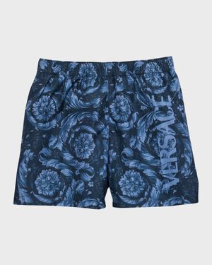 Boy's Barocco Swim Shorts, Size 8-14