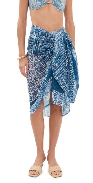 Palmacea Pareo Sarong Denim One Size