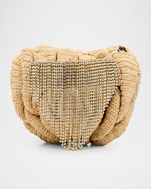 Bombe Preciosa Crochet Pochette Clutch Bag