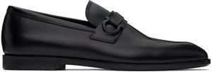 Ferragamo Flâneurs noirs à ferrure Gancini
