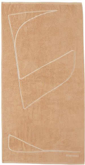 LE17SEPTEMBRE SSENSE Exclusive Brown Embroidered Beach Towel