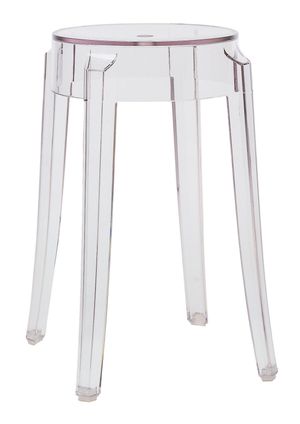 Kartell - Tabouret empilable - Taille Unique - Transparent