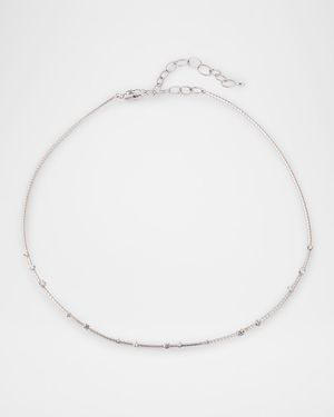 18k White Gold Diamond Necklace