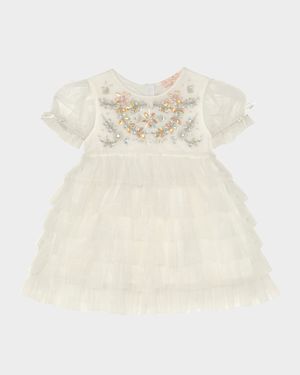 Girl's Bebe Rococo Tutu Dress, Size 3M-24M