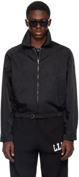 RECTO Black Zip Bowling Jacket