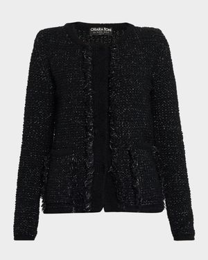 Borant Shimmer Knit Cardigan