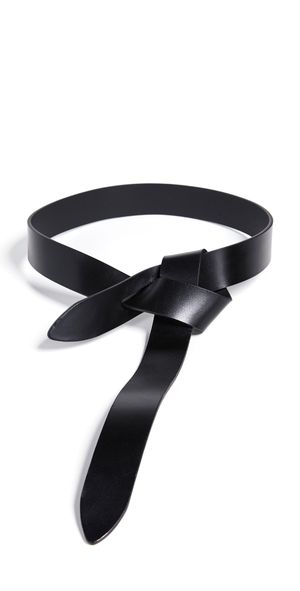 Isabel Marant Lecce Leather Belt Natural S