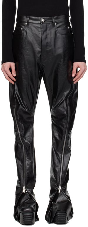 Rick Owens Black Bolan Banana Jeans