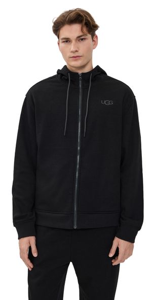 UGG Shiloh Lounge Full Zip Hoodie Black M