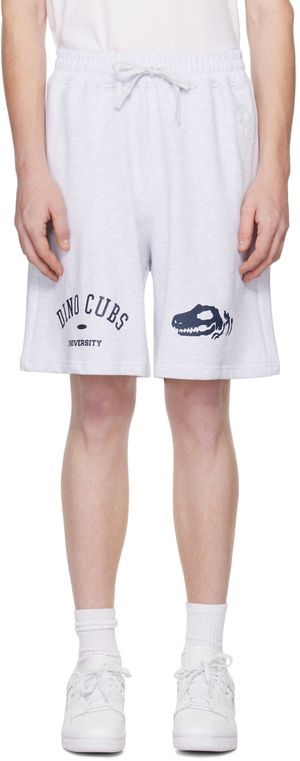 Kijun Short 'Dino Cubs' gris