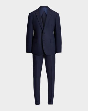 Men's Kent Hand-Tailored Pinstripe Suit
