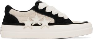 AMIRI Black & Off-White Sunset Skate Low Sneakers
