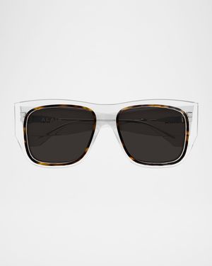 Rectangle Acetate Sunglasses
