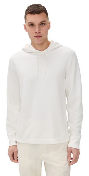 Reigning Champ Lightweight Waffle Standard Hoodie Championship White XXL