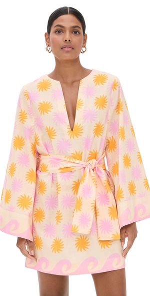 SUNDRESS Cady Dress Praia Print L/XL