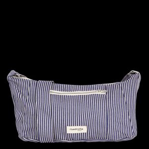 Rive Droite Paris - Sac porté épaule à rayures - Taille Unique - Bleu
