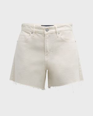 Ellis Mid-Rise Denim Shorts