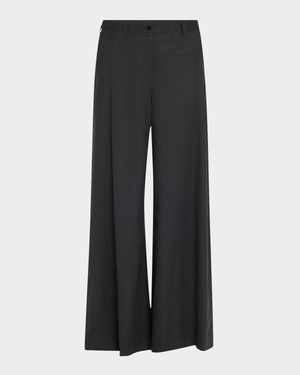 Flannel Super Wide Pants