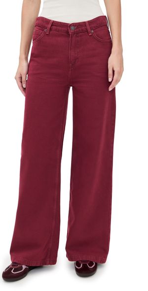 Free People Stride Jeans Syrah 30