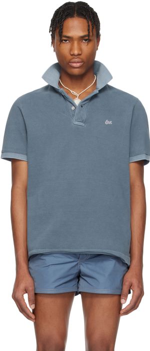 ERL Blue 'ERL' Polo