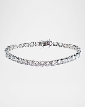 Round Cubic Zirconia Tennis Bracelet